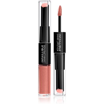 L’Oréal Paris Infallible ruj rezistent si luciu de buze. 2 in 1 - imagine 2